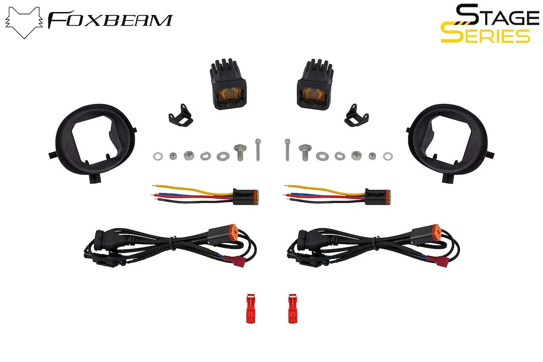DD8446 – DIODE DYNAMC Driving/ Fog Light, LED Bulb Yellow Osram Boost HX LED Bulbs Square 19.2 Watt Bulbs Amp Draw 1....